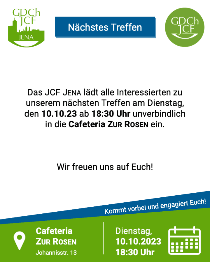 JCF Jena Stammtisch