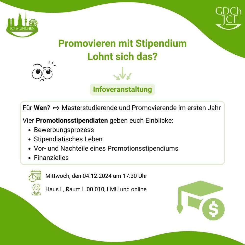 Promovieren mit Stipendium - lohnt sich das?