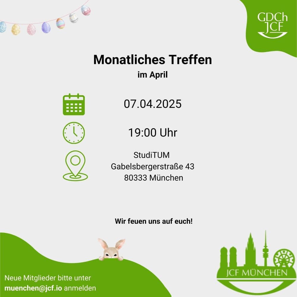 Monatliches Treffen JCF München