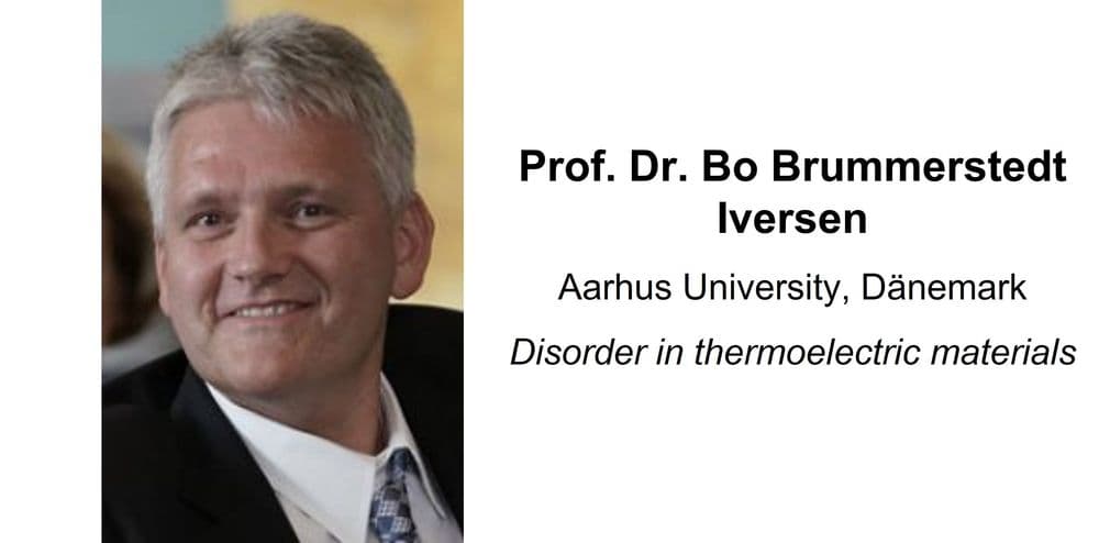Disorder in thermoelectric materials