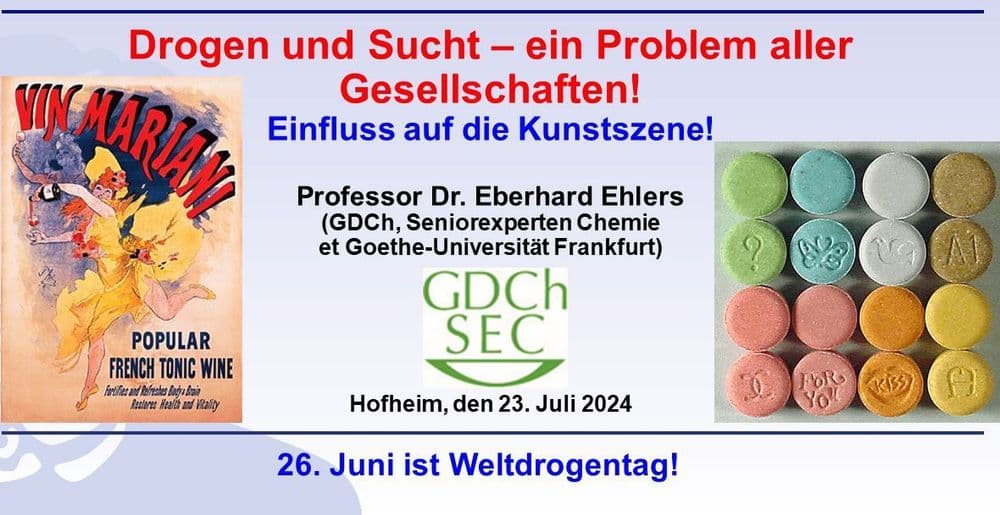 Drogen und Sucht – ein Problem aller Gesellschaften