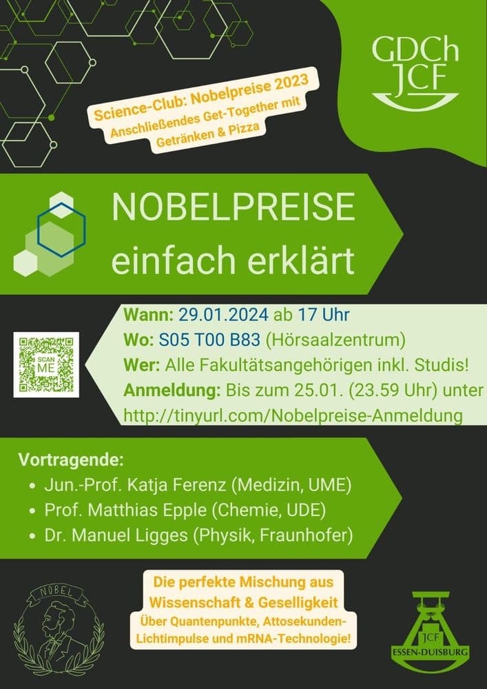 Science-Club: Nobelpreise 2023 - einfach erklärt!