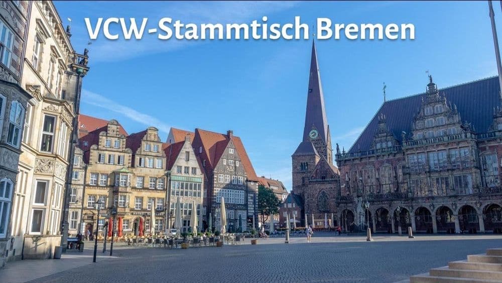 VCW-Stammtisch Bremen 3/2024 - Montag, den 30. September 2024, 18-20 Uhr
