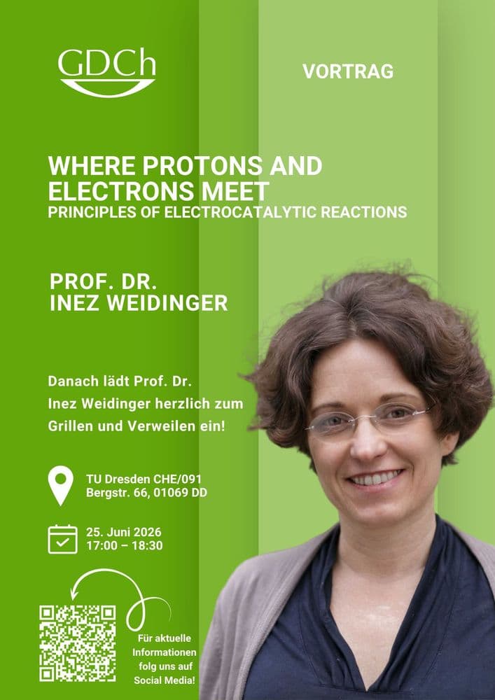 GDCh Kolloquium: Where Protons and Electrons Meet: Principles of Electrocatalytic Reactions
