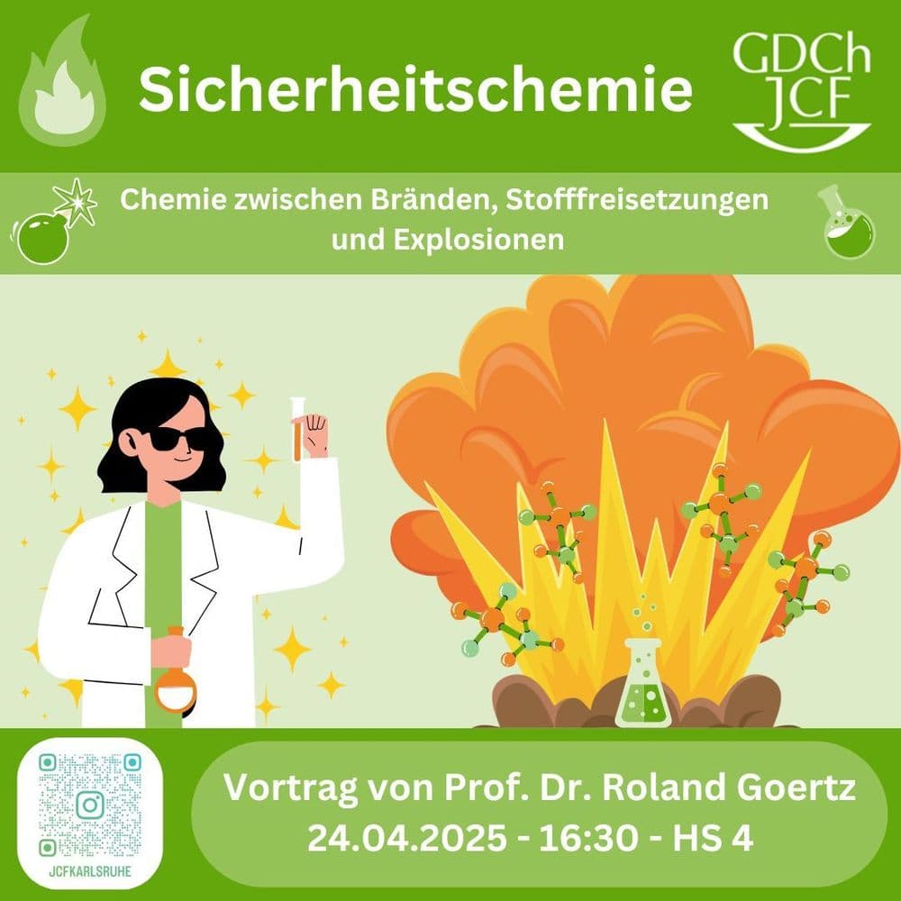 Sicherheitschemie - Chemie zwischen Bränden, Stofffreisetzungen und Explosionen