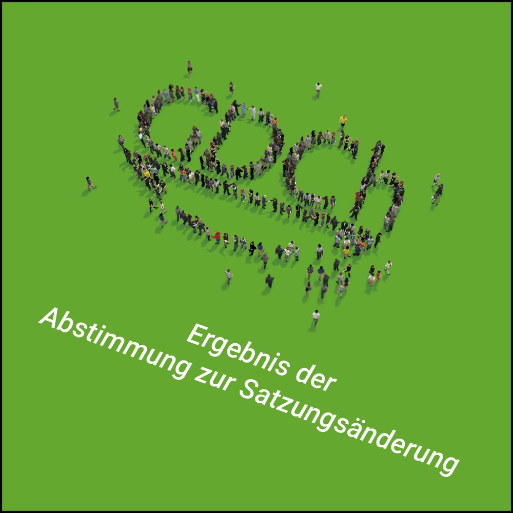 Ergebnis der Umfrage zur Satzungsänderung der GDCh