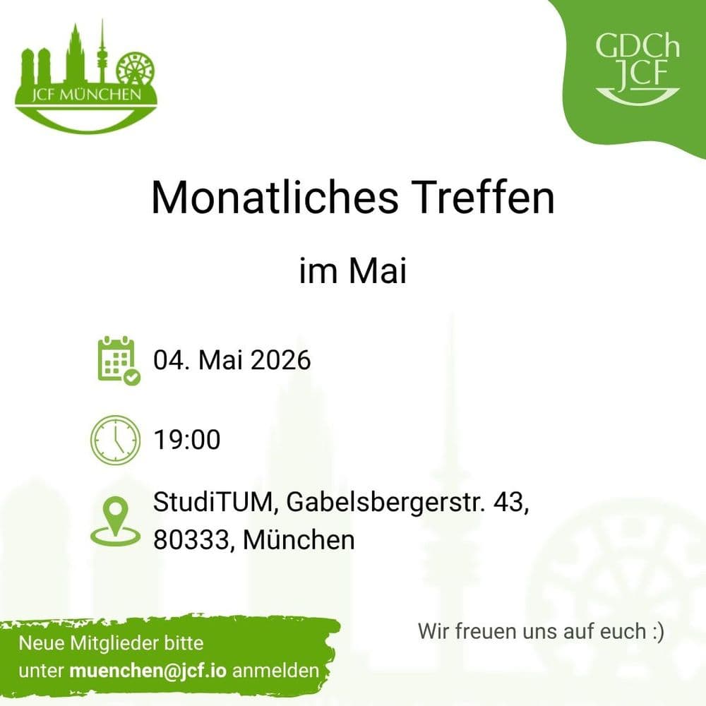 Monatliches JCF Treffen