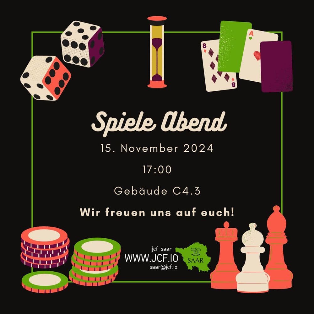 JCF-Saar Spiele Abend