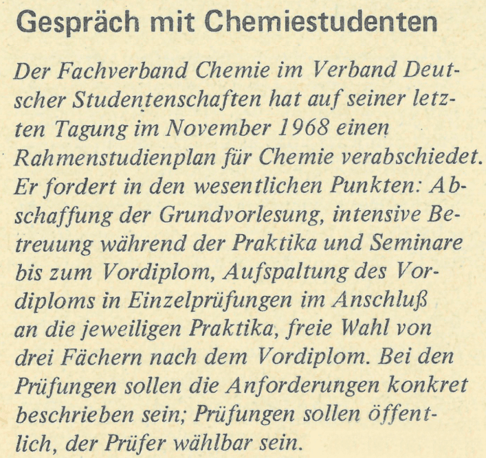 Vor 50 Jahren