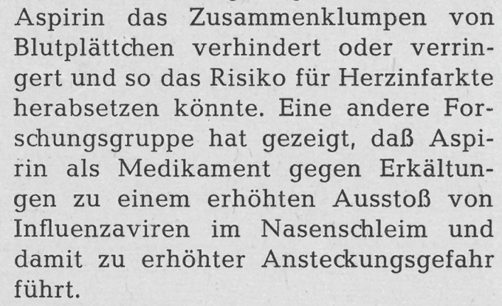 Als Bekanntes noch neu war