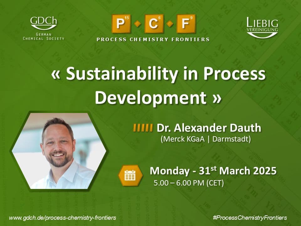 Sustainability in Process Development