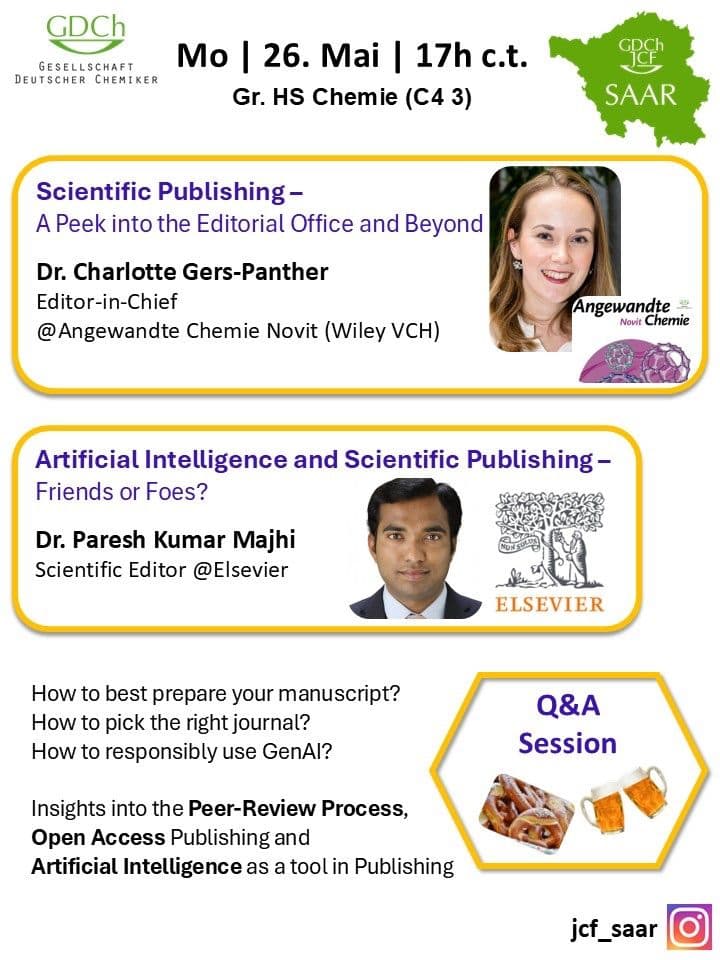 Doppelvortrag: Scientific Publishing & Artificial Intelligence