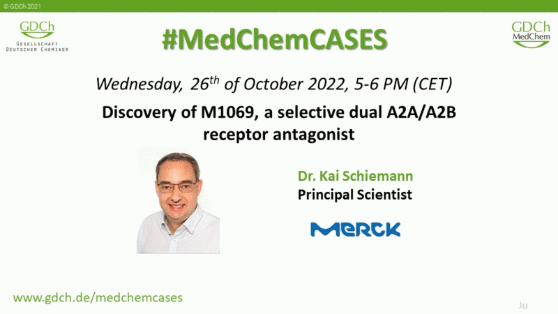 Discovery of M1069, a highly selective dual inhibitor of adenosine A2a/A2b receptors