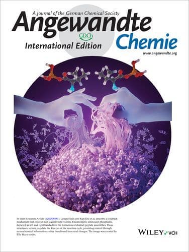Inside Back Cover: Chirality Makes or Breaks Chemically Driven Self‐Assembly