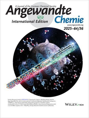 Inside Back Cover: Exceptional Second Harmonic Generation in Ultraviolet Nonlinear Optical Oxyfluoroniobate Crystals via Structural Fingerprint Optimization of Polar Chains (Angew. Chem. Int. Ed. 36/2025)