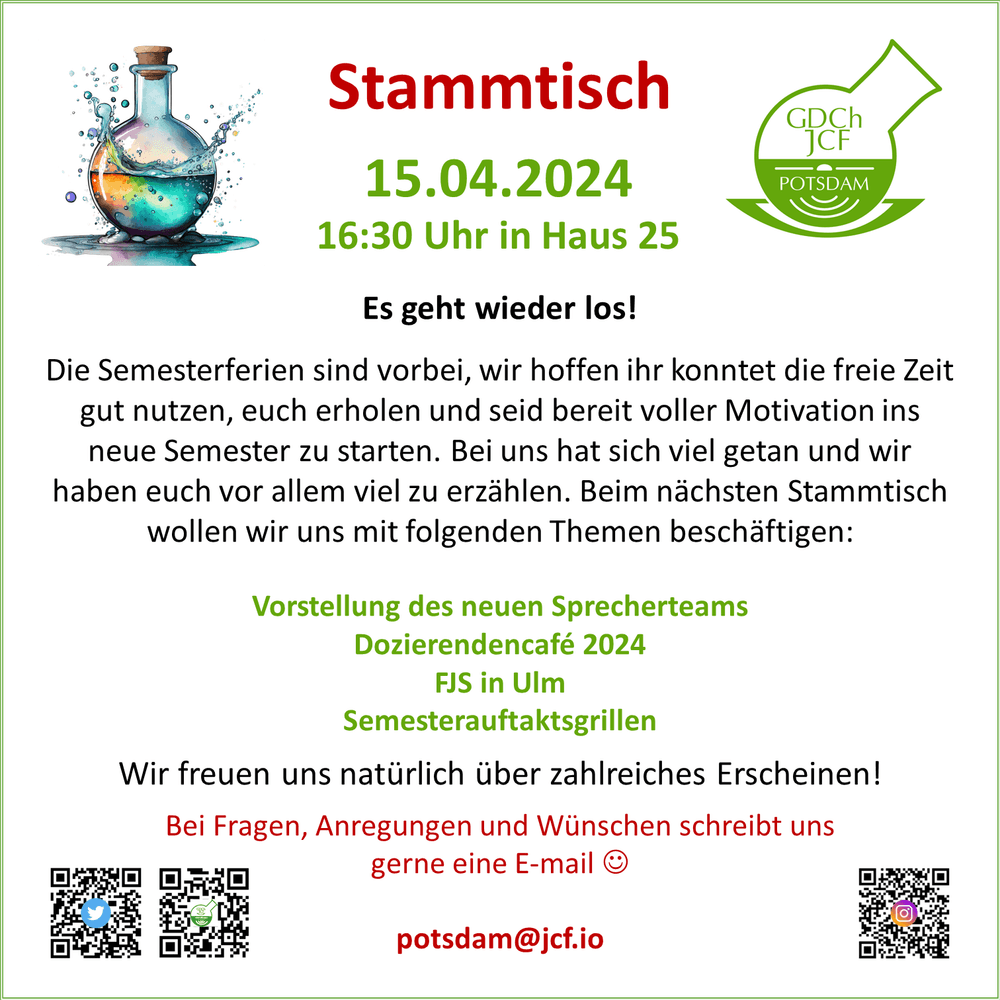 Stammtisch April