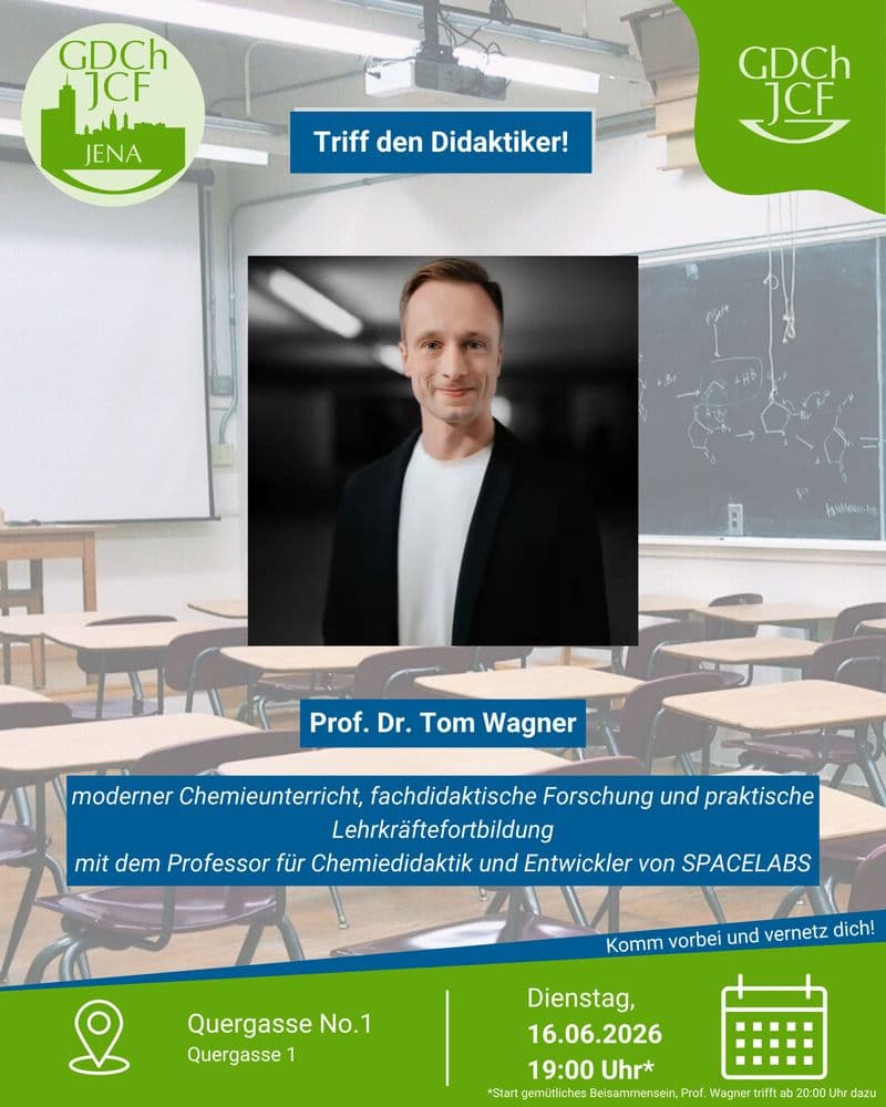 Triff den Chemiedidaktiker!