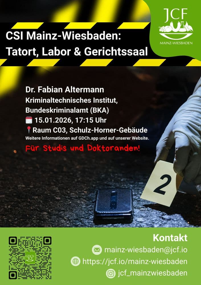CSI Mainz-Wiesbaden: Tatort, Labor und Gerichtssaal