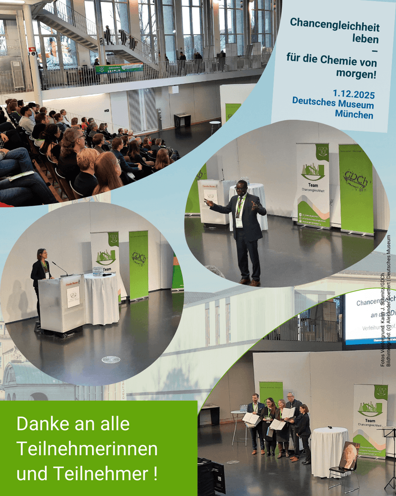 Chancengleichheit in der Chemie – Ein Tag voller Impulse und Austausch
