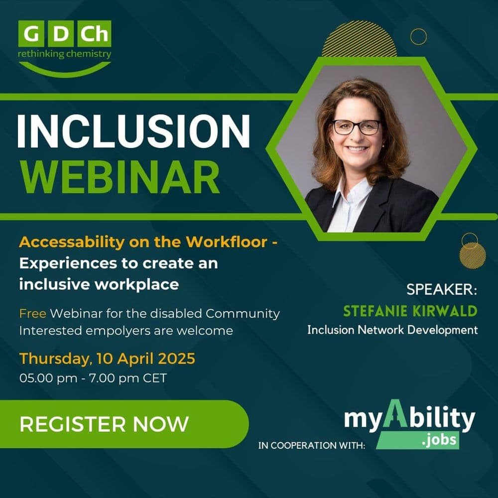Accessibility on the Workfloor- Experiences to create an inclusive workplace