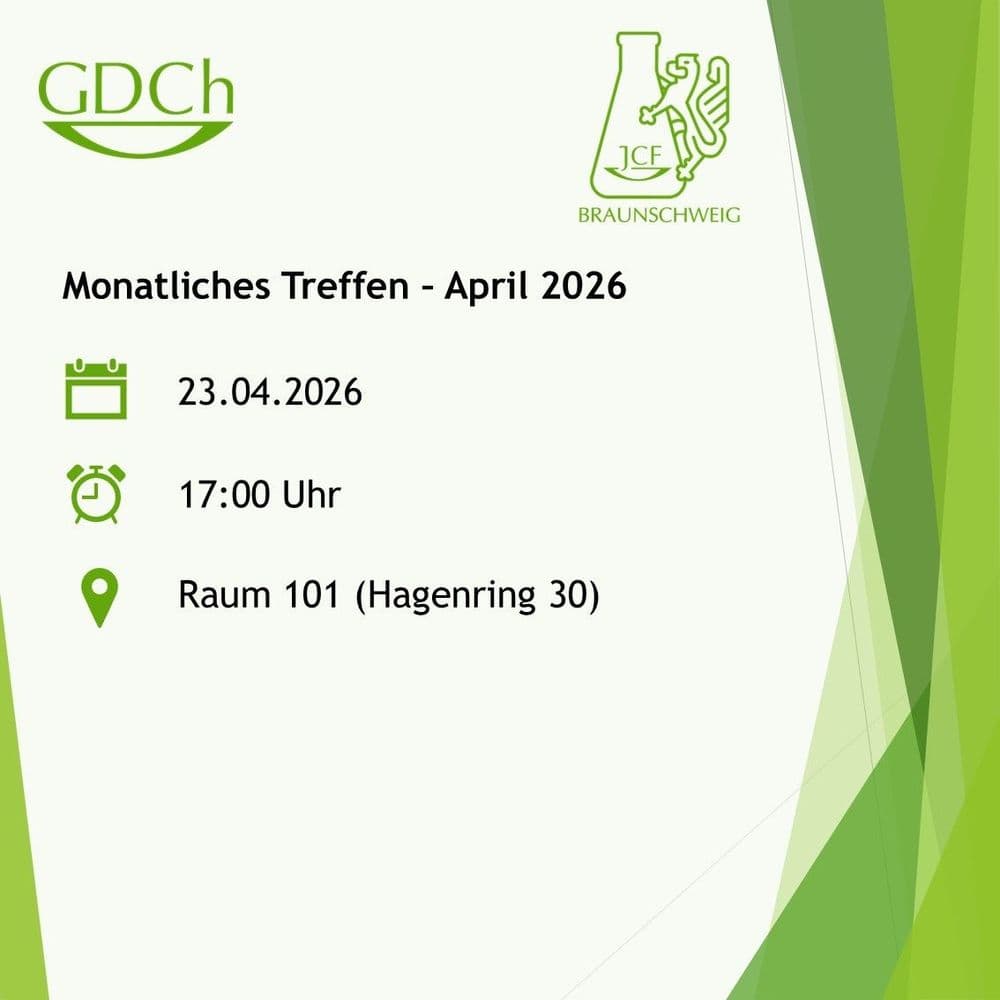 Monatliches JCF Treffen - April