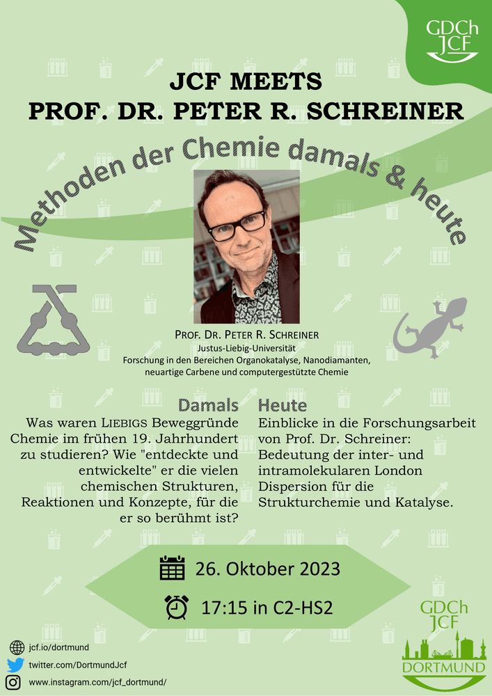 JCF meets Prof. Dr. Peter Schreiner