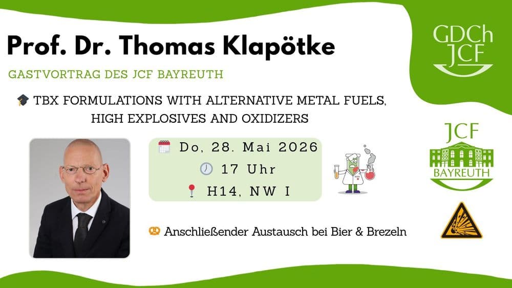 JCF-Vortrag von Prof. Thomas M. Klapötke