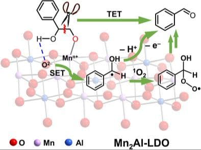 Layered MnAl Complex Oxide Realizes the Efficient Aerobic Oxidative Transformations of 1,2‐Diols and Alcohols Under Normal Pressure