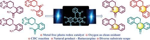 Organophotoredox‐Catalyzed CDC Reactions for the Synthesis of Diverse Heterocycles via C─N and C─O Bond Formation under Visible Light Irradiation
