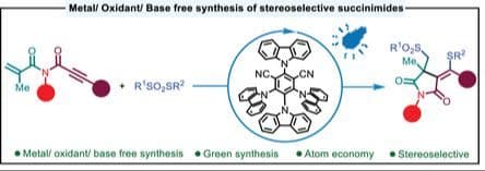 Photocatalytic Synthesis of Succinimides from Aza‐1,6‐Enynes