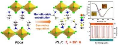 Tailoring Monofluoride Substitution in a 2D Copper Chloride Perovskite Showing Thermochromism and High‐Temperature Dielectric Switching