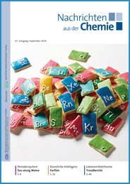 Cover der Nachrichten aus der Chemie